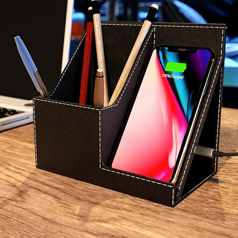 Wireless Charger with Pen Holder - YG Corporate Gift