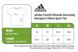 Adidas Freelift Ultimate Aeroready Designed 2 Move Sport Tee