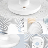 Creative Shaking Head Charging Desktop Fan - YG Corporate Gift