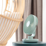 Creative Shaking Head Charging Desktop Fan - YG Corporate Gift
