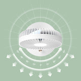 Creative Shaking Head Charging Desktop Fan - YG Corporate Gift