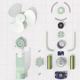 Creative Shaking Head Charging Desktop Fan - YG Corporate Gift