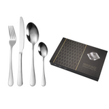 Silver Stainless Steel Knife Fork Spoon Cutlery Set