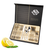 Silver Stainless Steel Knife Fork Spoon Cutlery Set