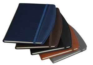 A5 Size Office & School leather journal with pen holder - YG Corporate Gift