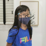 Kids Face Shield with Blue/Pink Label - YG Corporate Gift