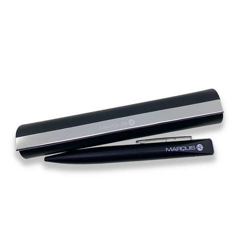 2 in 1 Matte Finished Metal Pen USB Flash Drive with Custom Pen Box