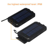 Waterproof Solar Powerbank with double LED torches and compass - YG Corporate Gift