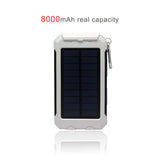 Waterproof Solar Powerbank with double LED torches and compass - YG Corporate Gift