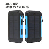Waterproof Solar Powerbank with double LED torches and compass - YG Corporate Gift
