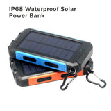 Waterproof Solar Powerbank with double LED torches and compass - YG Corporate Gift