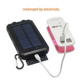 Waterproof Solar Powerbank with double LED torches and compass - YG Corporate Gift
